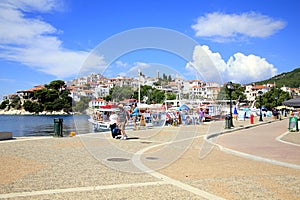 Old Port, Skiathos Town, Greece.