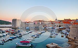 Old port in Dubrovnik