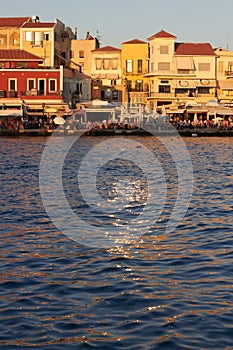 The old port town Chania, Crete