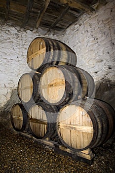 Old Port wine cellar at Douro, portugal