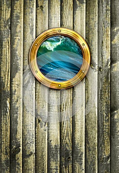 Old porthole