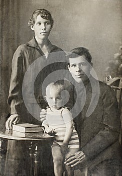 Old Portrait of a Family