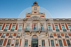 The Old Post Office Building, Puerta del Sol, Madrid, Spain