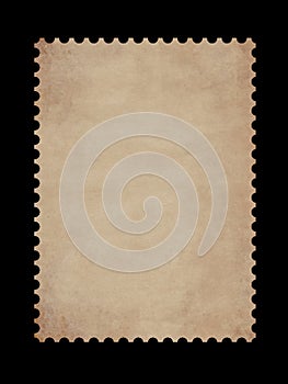 Old postage stamp border