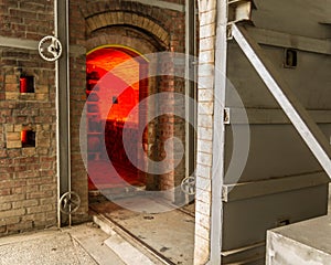 Old Pottery Kiln Firing