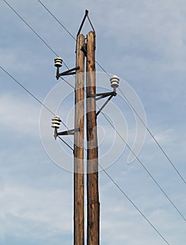 Old power pole
