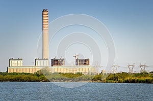 Old Power Station being Dismantled