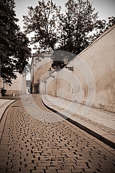 Old Prague street