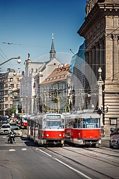 Old Prague street