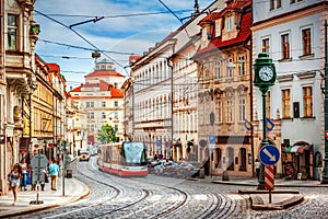 Old Prague street