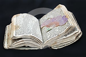 Old prayer book from the 17th century