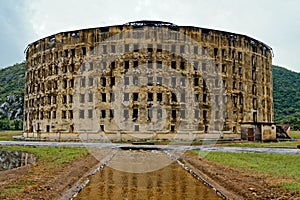 Old Presidio Modelo Prison building on the Isle of Youth, Cuba photo