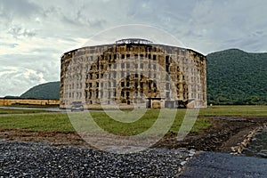 Old Presidio Modelo Prison building on the Isle of Youth, Cuba photo