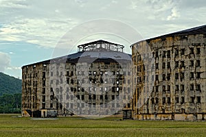 Old Presidio Modelo Prison building on the Isle of Youth, Cuba photo