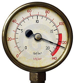 Old  Pressure Meter