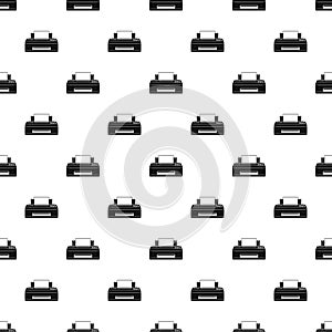 Old printer pattern seamless vector