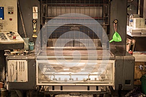 old printing machine