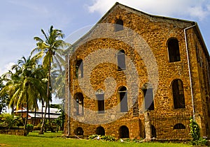 French Guiana old prison photo