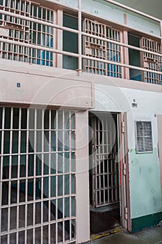 Old prison cell