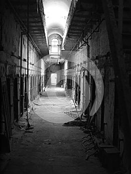 Old Prison Hallway