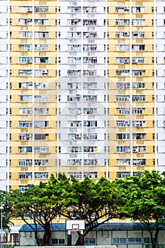 Old Public Residential Building in Hong Kong