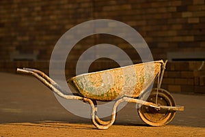 Old pushcart photo
