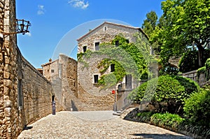 Old quarter of Girona, Spain