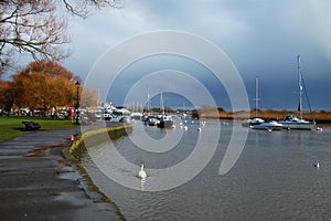 The Old Quayside at Christchurch, Dorset, UK