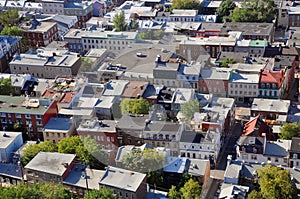 Old Quebec City houses