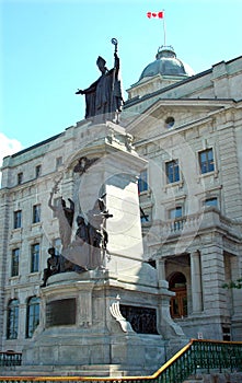 Old Quebec City Post Office and Monument