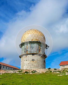 Famous Old radar station. Portugal