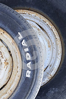 Old radial tires