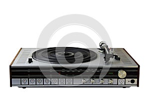 Old radio-gramophone