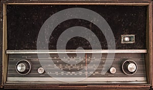 Old radio transistor