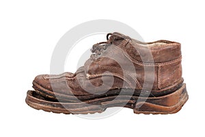 Old ragged shoes