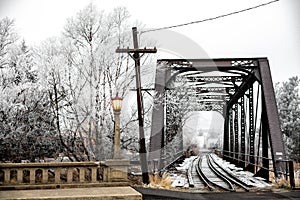 Old Rail Road Bridge in Pullman