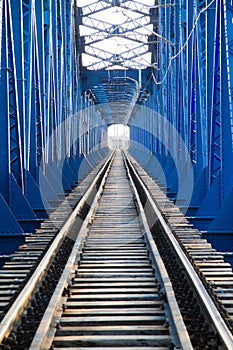 Old rail way bridge vintage