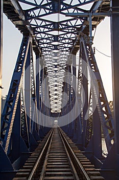 Old rail way bridge vintage