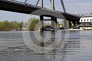 Old railroad bridge in Belgrade