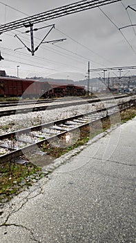 the old railroad photo