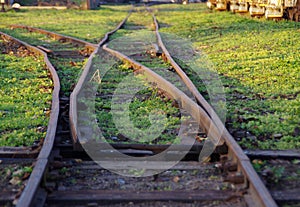 Old railroad junction