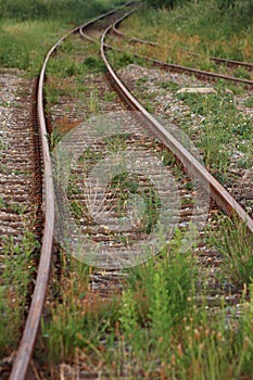Old railroad track