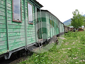 Old railroad photo