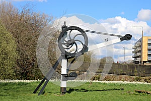 Old railway artefact at Green Ayre, Lancaster