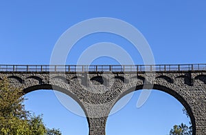 Old railway bridge in Daun photo