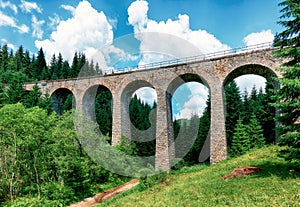 Old Railway bridge near Telgart, Slovakia