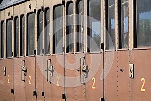 Old railway carriage