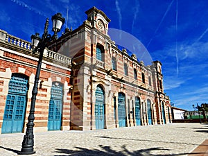 Old railway station in Linares