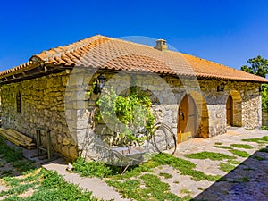 Old Rajac wine cellar house in Serbia