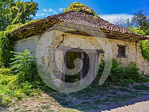 Old Rajac wine cellar house in Serbia